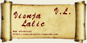 Višnja Lalić vizit kartica